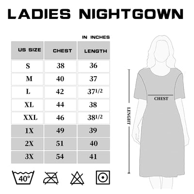 Women Short Sleeve Nightgowns