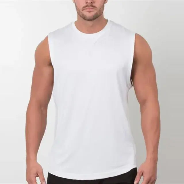 Men Bodybuilding singlet Gym Sleeveless Shirt