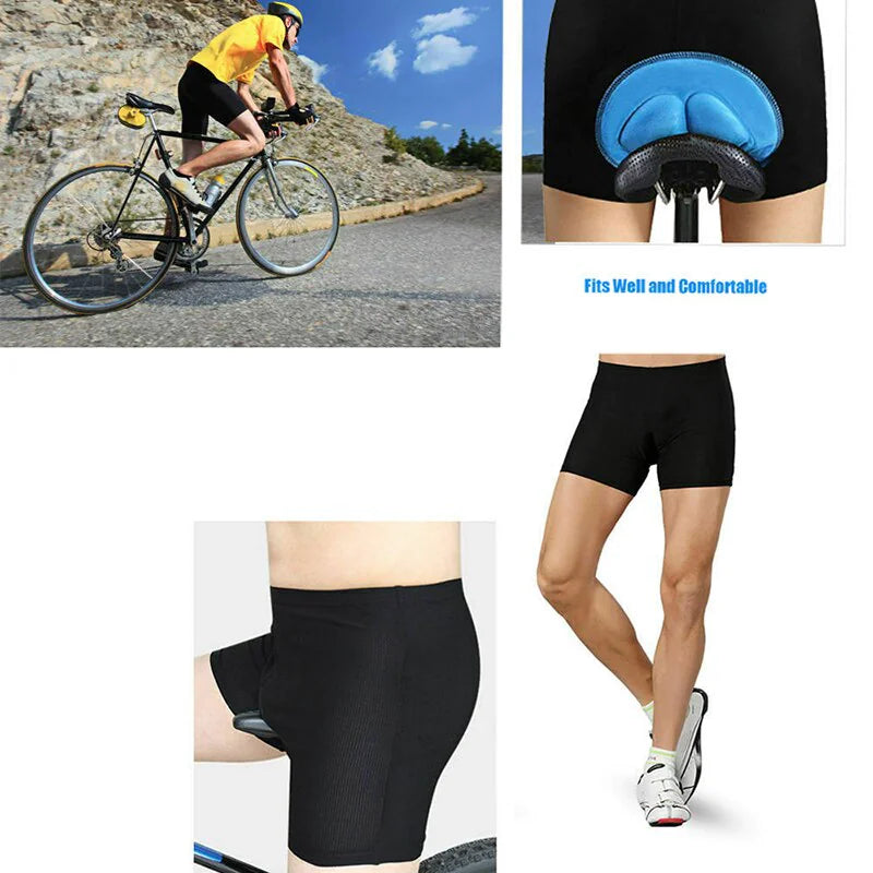 Unisex Gel-Padded Cycling Underwear