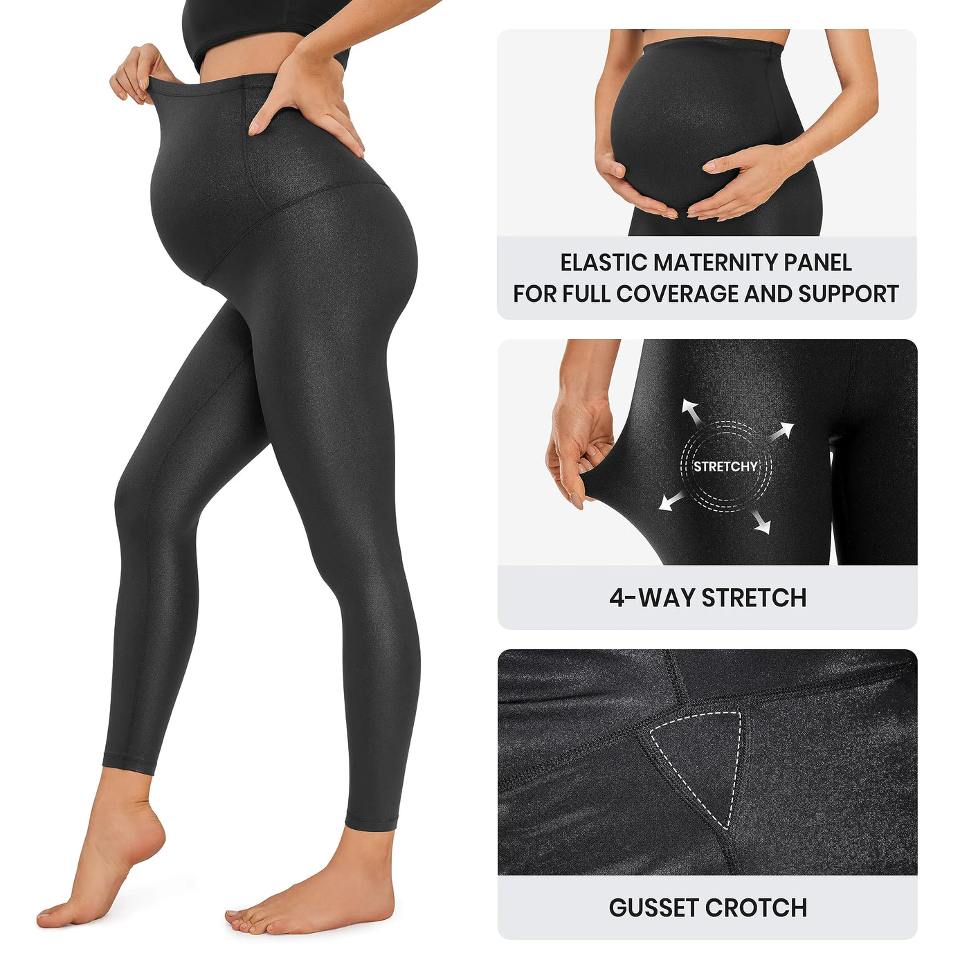 Womens Butterluxe Maternity Leggings Yoga Workout Activewear