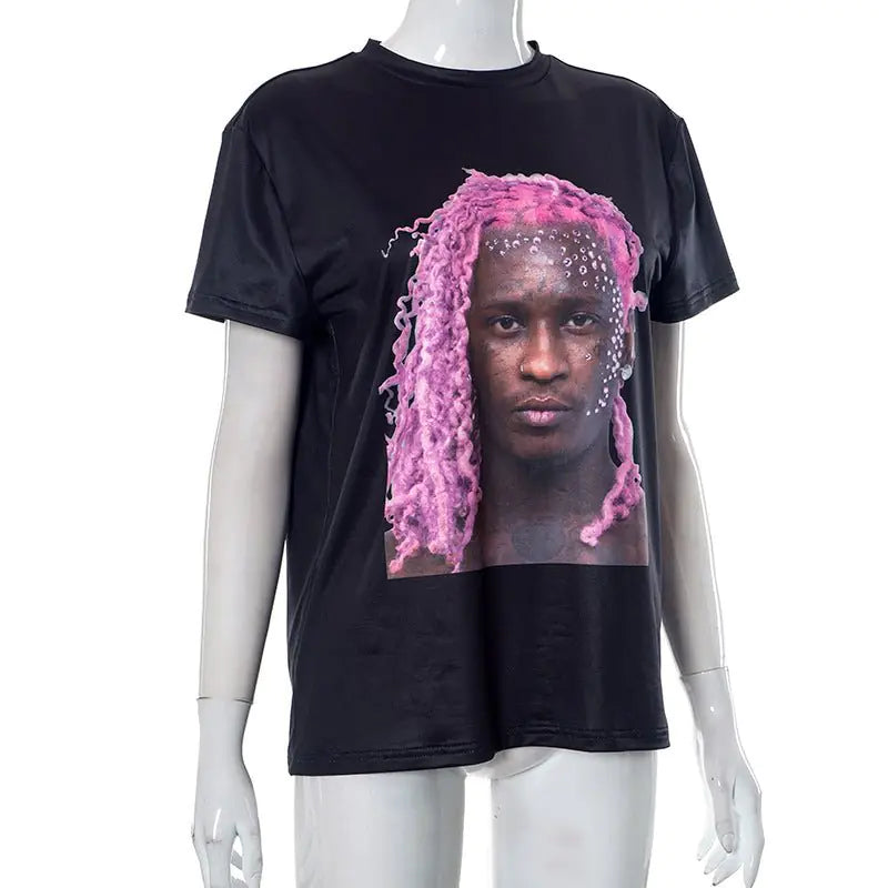 Thugga Oversized Graphic TShirt