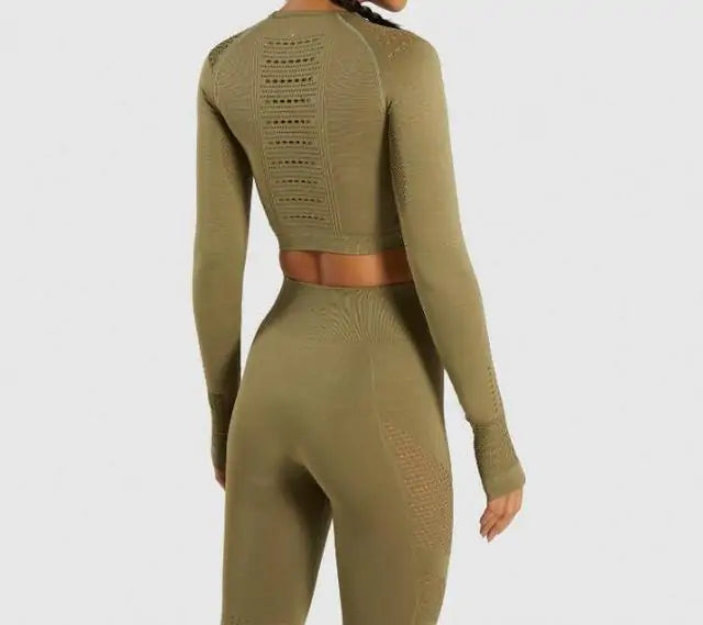 Women Seamless Yoga Set