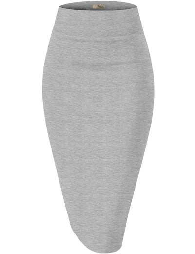 Women's  Stretch High Waist Pencil Suit Skirt