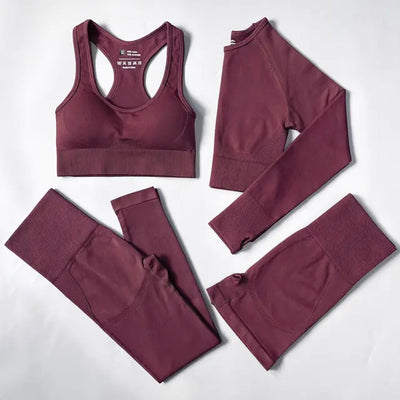 Women  Seamless Yoga Set Workout