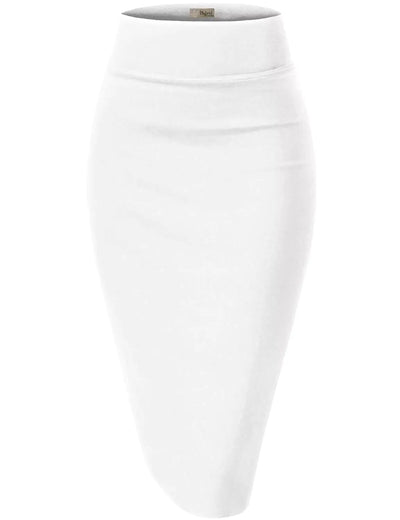 Women's  Stretch High Waist Pencil Suit Skirt