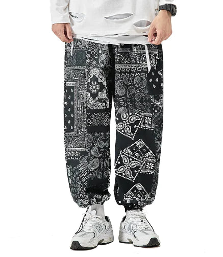 Men's Printed Loose Pants