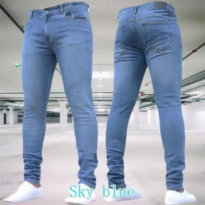 Men's  Retro Stretch Jeans