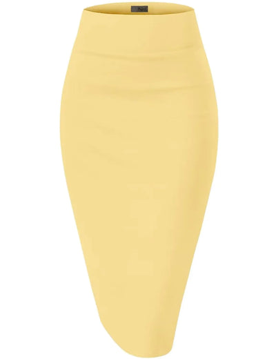 Women's  Stretch High Waist Pencil Suit Skirt