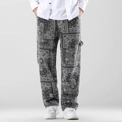 Men's Printed Loose Pants