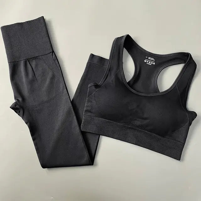 Women  Seamless Yoga Set Workout