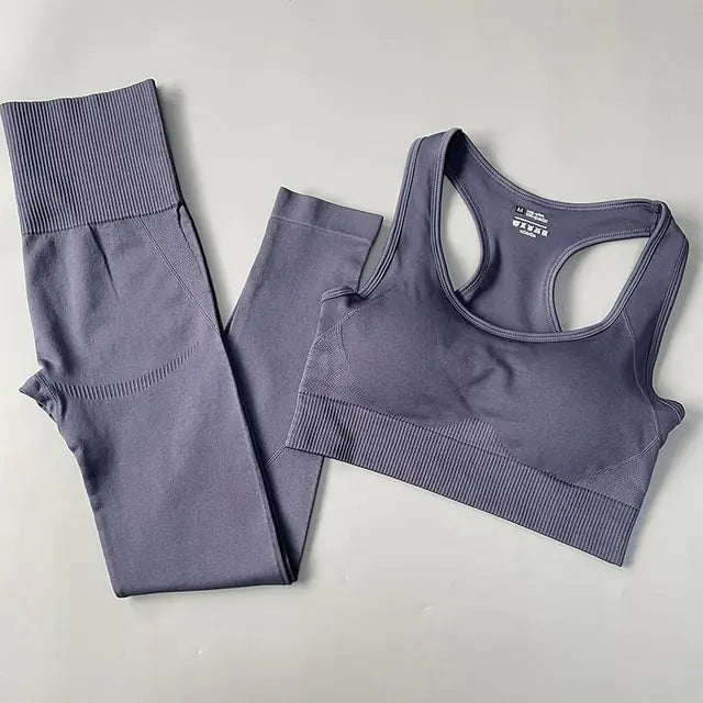 Women  Seamless Yoga Set Workout