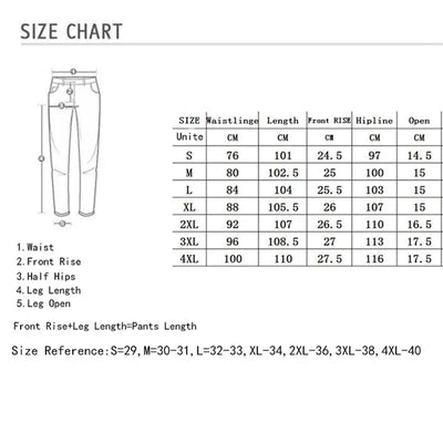 Men's  Retro Stretch Jeans