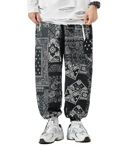 Men's Printed Loose Pants