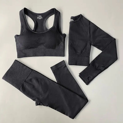 Women  Seamless Yoga Set Workout