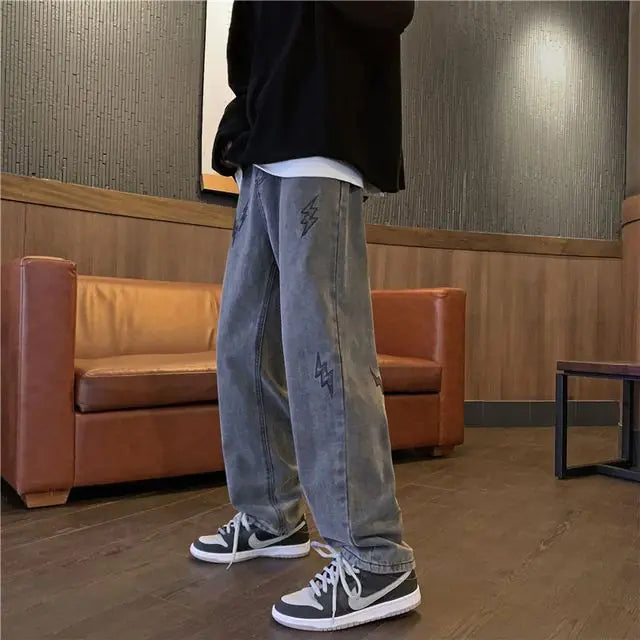 Men American hiphop jeans