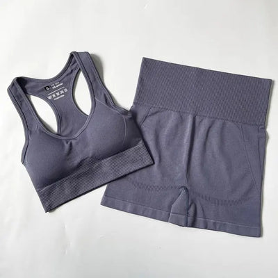 Women  Seamless Yoga Set Workout