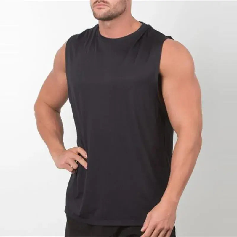 Men Bodybuilding singlet Gym Sleeveless Shirt