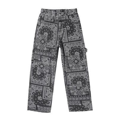 Men's Printed Loose Pants